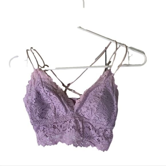 PINK Victoria’s‎ Secret Medium Purple Bralette - Picture 1 of 4